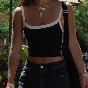 HEAVY MANNERS TANK IN BLACK